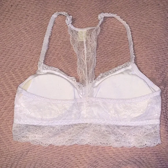 Womens white bralettte - Picture 2 of 5